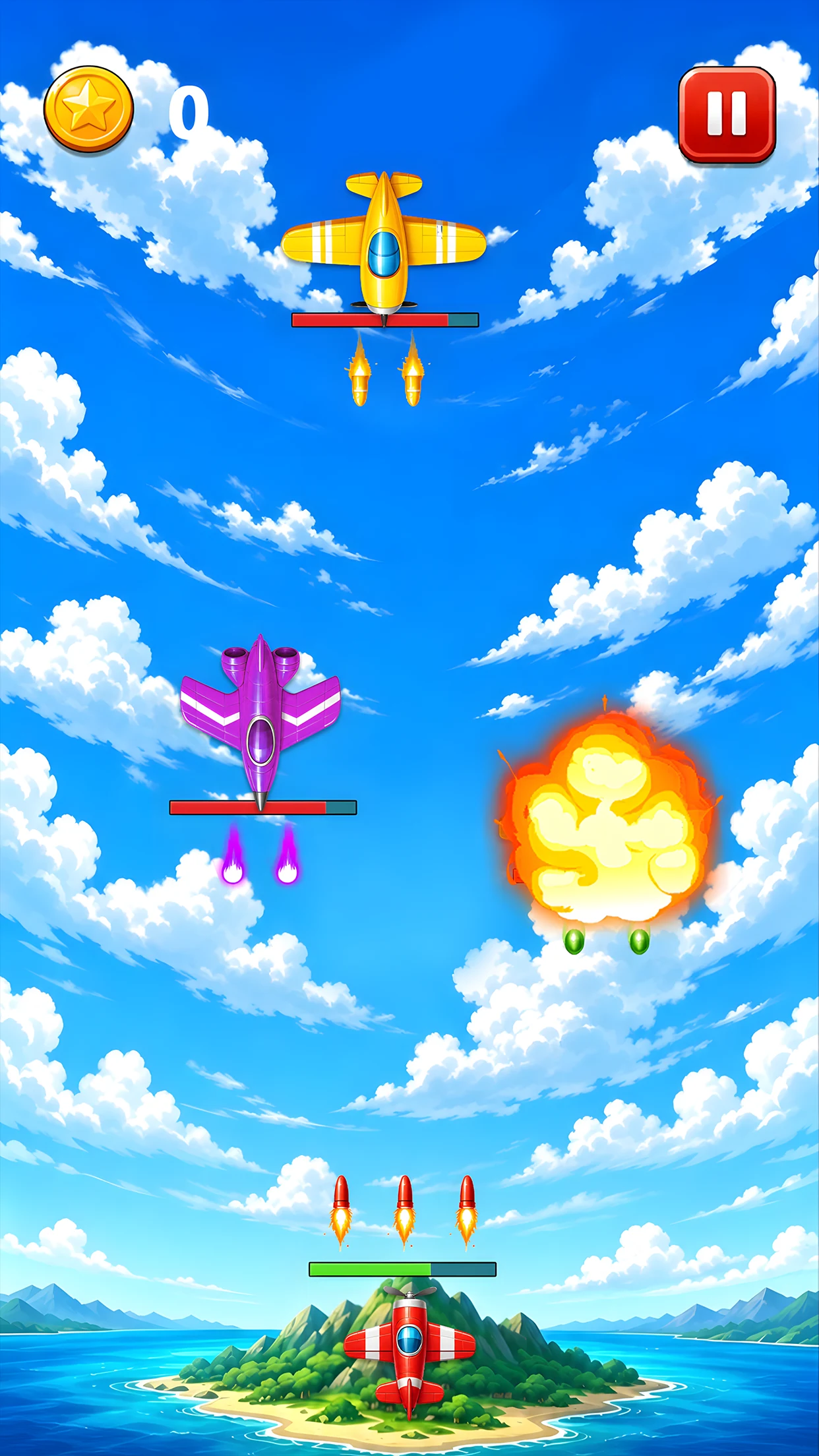 Jet Rush: Sky Combat Arena screenshot